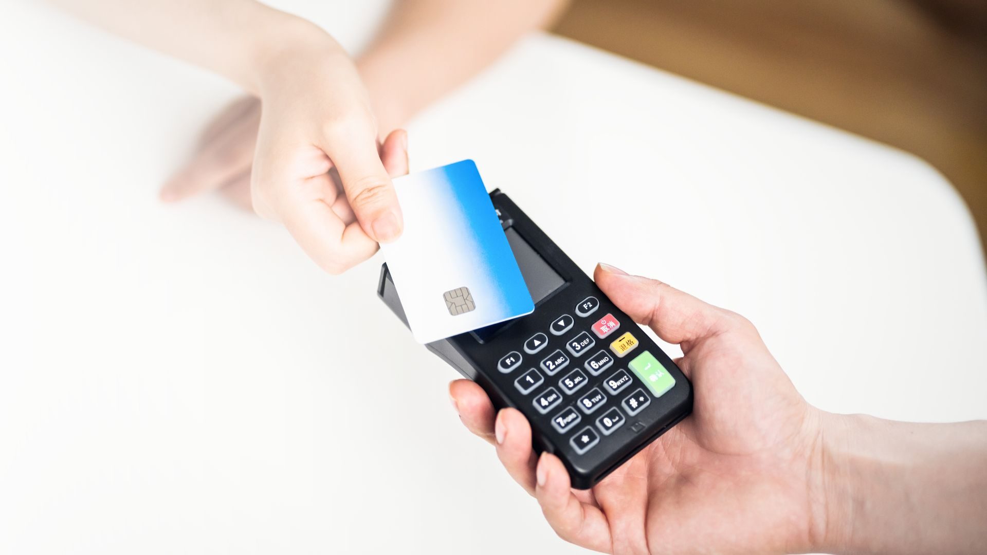 tap to pay credit cards